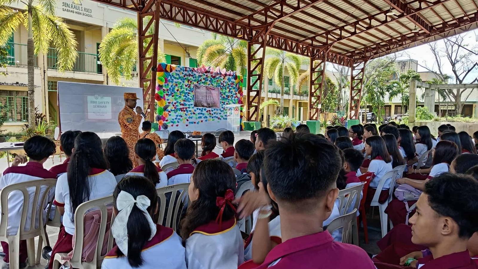 Fire safety seminar for students